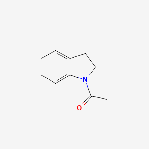 Chemical structure of 1-Acetylindoline
