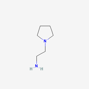 Chemical structure of 1-(2-Aminoethyl)pyrrolidine