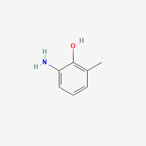 Chemical structure of 6-Amino-o-cresol