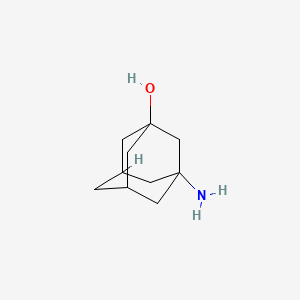 Chemical structure of 3-Amino-1-adamantanol