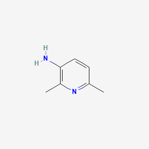 Chemical structure of 2,6-Dimethyl-3-pyridylamine