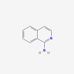 Chemical structure of 1-Isoquinolinamine
