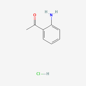 Chemical structure of 2′-Aminoacetophenone hydrochloride