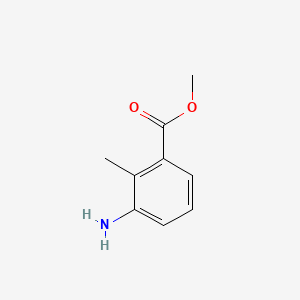 Chemical structure of 3-Amino-2-methylbenzoic Acid Methyl Ester