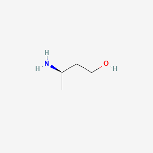 Chemical structure of (R)-3-Aminobutanol