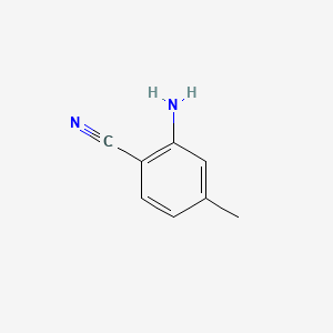 Chemical structure of 2-Amino-4-methylbenzonitrile