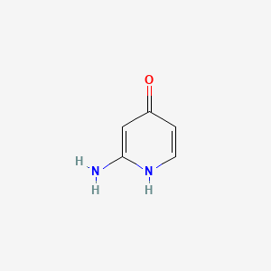 Chemical structure of 2-Aminopyridin-4-ol