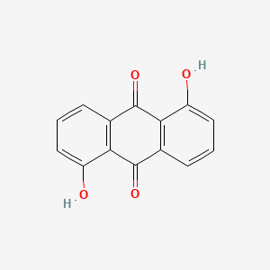 Chemical structure of Anthrarufin