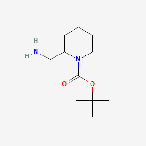Chemical structure of 1-Boc-2-aminomethylpiperidine