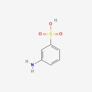 Chemical structure of 3-Aminobenzenesulfonic acid