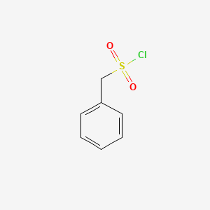 Chemical structure of α-Toluenesulfonyl Chloride