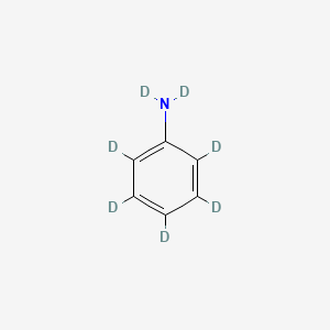 Chemical structure of Aniline-d?