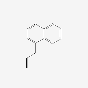 Chemical structure of 1-Allylnaphthalene