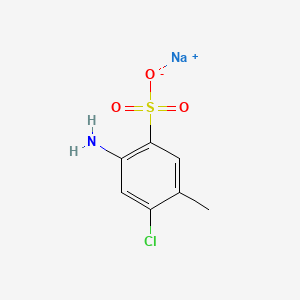 Chemical structure of Aminochlorotoluenesulfonicacidsodiumsalt