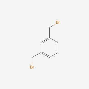 Chemical structure of m-Xylylene dibromide
