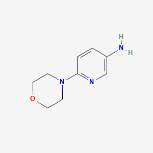 Chemical structure of 6-(Morpholino)pyridin-3-amine