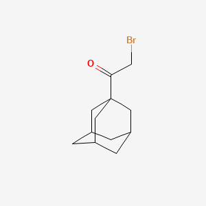 Chemical structure of 1-Adamantyl bromomethyl ketone