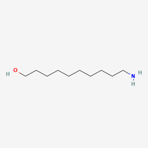 Chemical structure of 10-Amino-1-decanol