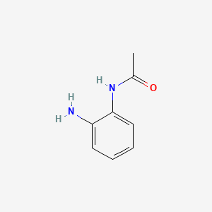 Chemical structure of 2'-Aminoacetanilide