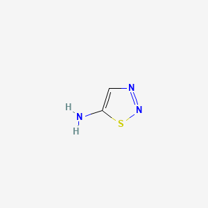 Chemical structure of 1,2,3-Thiadiazol-5-amine