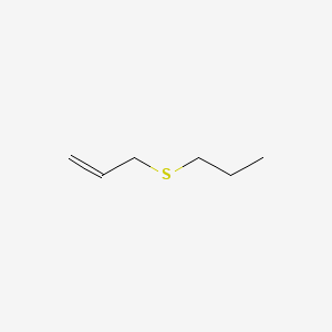 Chemical structure of Allyl Propyl Sulfide