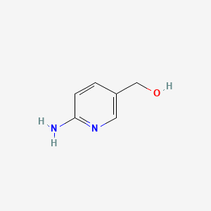 Chemical structure of 2-Aminopyridine-5-methanol