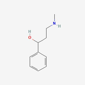 Chemical structure of α-[2-(Methylamino)ethyl]benzyl Alcohol
