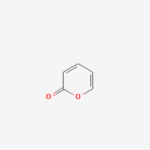 Chemical structure of 2H-Pyran-2-one