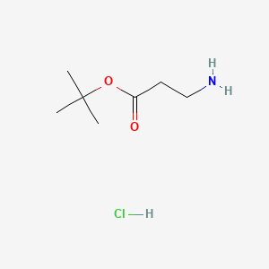 Chemical structure of β-Alanine t-butyl ester hydrochloride