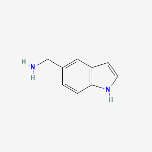 Chemical structure of 5-(Aminomethyl)indole