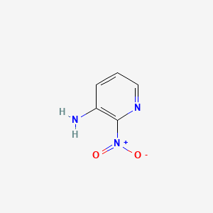 Chemical structure of 2-Nitropyridin-3-amine