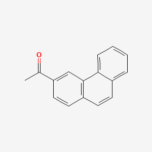 Chemical structure of 3-Acetylphenanthrene