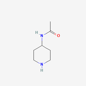Chemical structure of 4-Acetamidopiperidine
