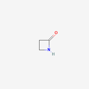 Chemical structure of 2-Azetidinone