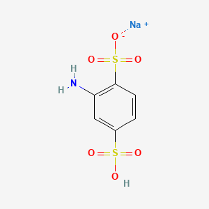 Chemical structure of Aniline-2,5-disulfonic Acid Monosodium Salt