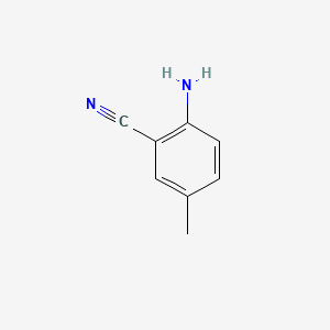 Chemical structure of 2-Amino-5-methylbenzonitrile