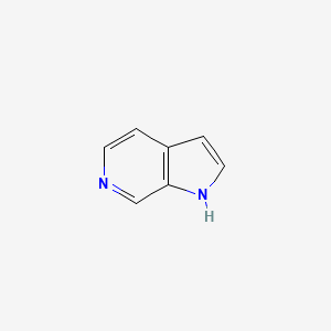 Chemical structure of 6-Azaindole