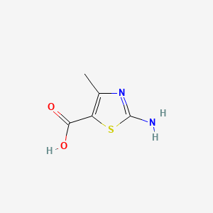 Chemical structure of 2-Amino-4-methylthiazole-5-carboxylic acid