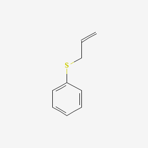Chemical structure of S-Allylthiobenzene
