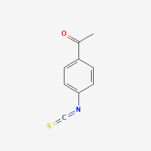 Chemical structure of 4-Acetylphenyl isothiocyanate
