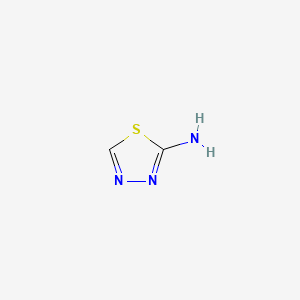 Chemical structure of 1,3,4-Thiadiazol-2-amine