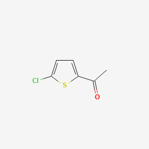 Chemical structure of 2-Acetyl-5-chlorothiophene