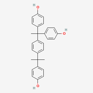 Chemical structure of α,α,α'-Tris(4-hydroxyphenyl)-1-ethyl-4-isopropylbenzene