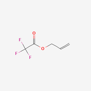 Chemical structure of Allyl Trifluoroacetate