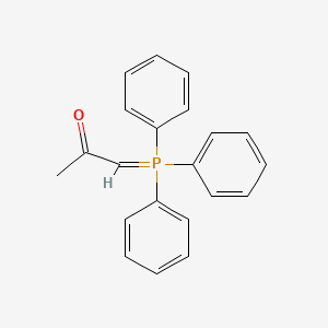 Chemical structure of (Acetylmethylene)triphenylphosphorane