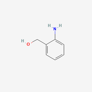 Chemical structure of 2-Aminobenzyl Alcohol