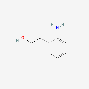Chemical structure of 2-(2-Aminophenyl)ethanol