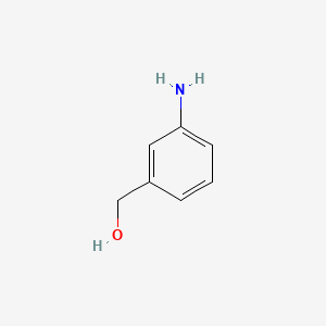 Chemical structure of 3-Aminobenzyl Alcohol