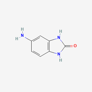 Chemical structure of 5-Amino-2-benzimidazolinone