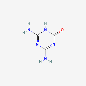 Chemical structure of Ammeline